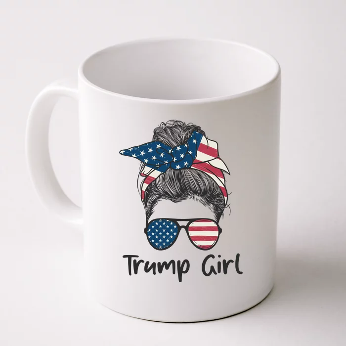 Trump Girl | Trump 2024 Election Gifts Front & Back Coffee Mug