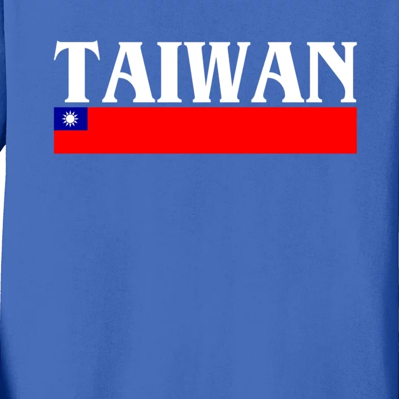 Taiwan Gift Kids Long Sleeve Shirt