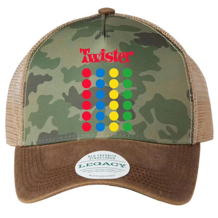 Twister Game Legacy Tie Dye Trucker Hat