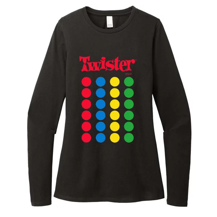 Twister Game Womens CVC Long Sleeve Shirt