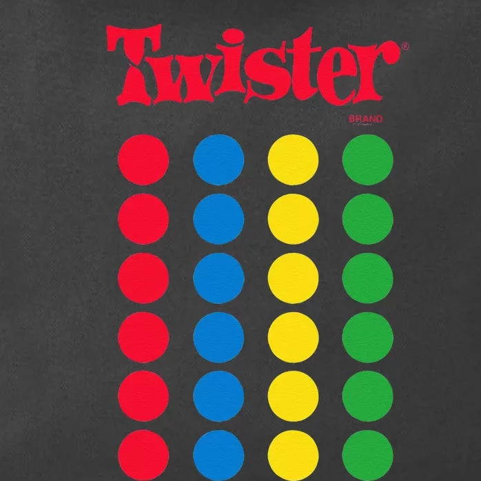 Twister Game Zip Tote Bag