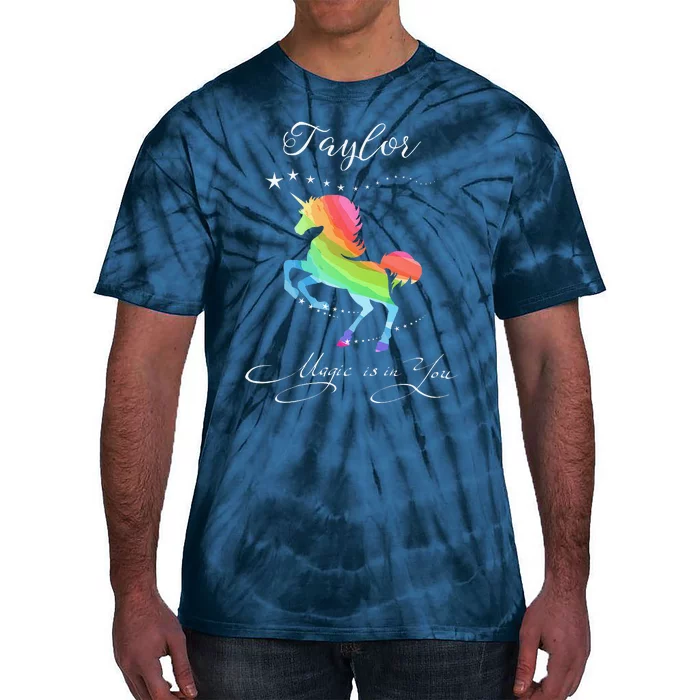 Taylor Gift Taylor Horse Rainbow Tie-Dye T-Shirt