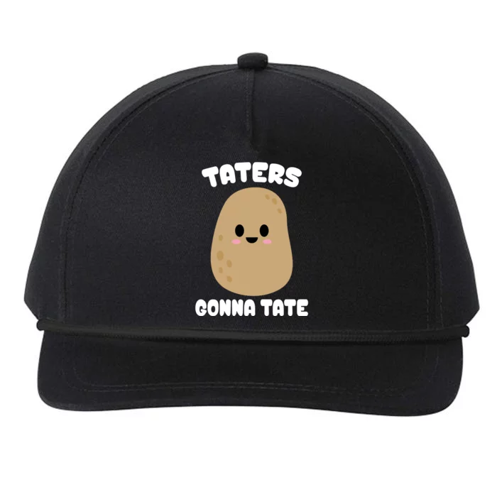 Taters Gonna Tate Funny Potato Snapback Five-Panel Rope Hat