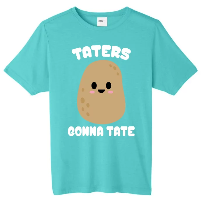 Taters Gonna Tate Funny Potato ChromaSoft Performance T-Shirt