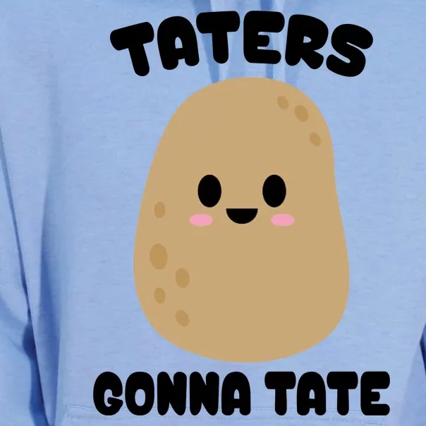 Taters Gonna Tate Funny Potato Unisex Surf Hoodie