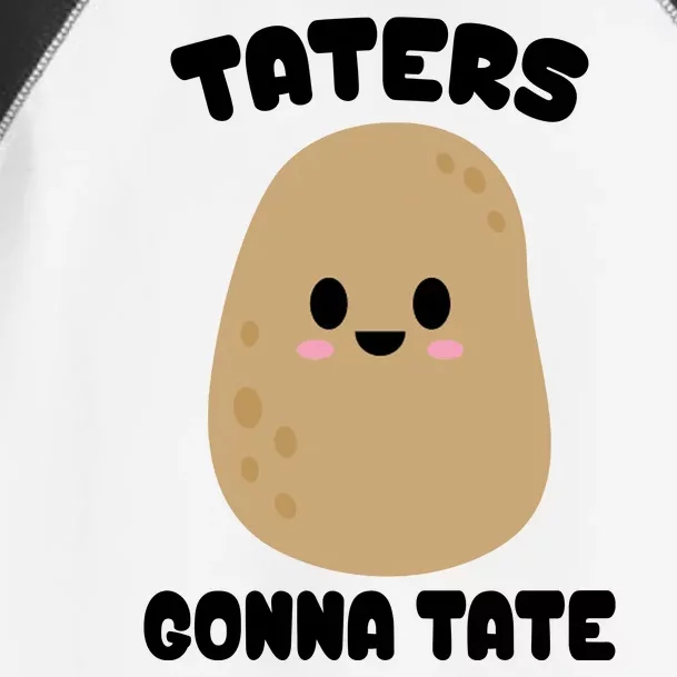 Taters Gonna Tate Funny Potato Toddler Fine Jersey T-Shirt