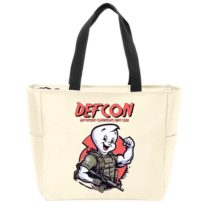 Tactical Ghost Zip Tote Bag