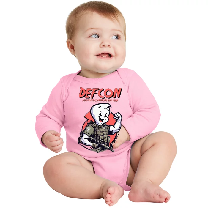 Tactical Ghost Baby Long Sleeve Bodysuit