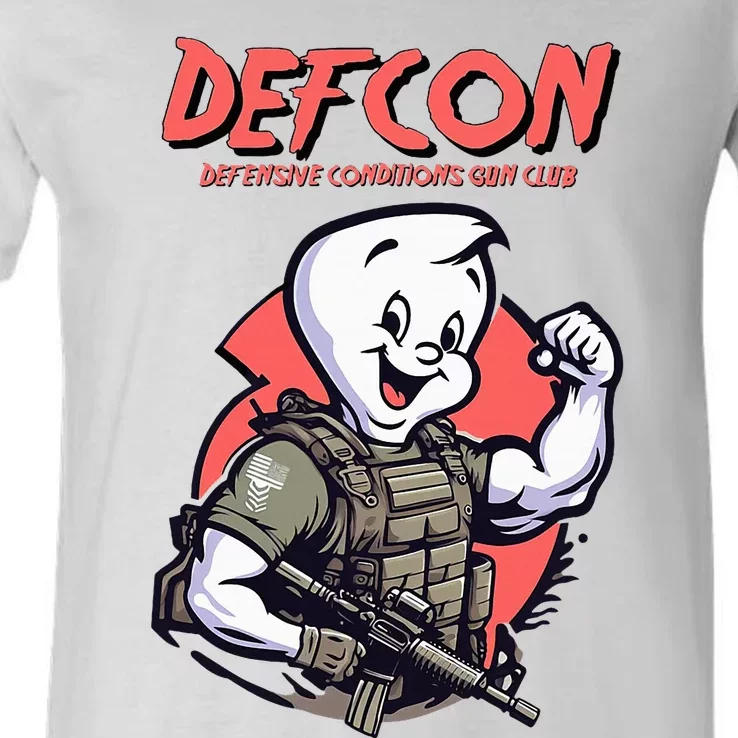 Tactical Ghost V-Neck T-Shirt