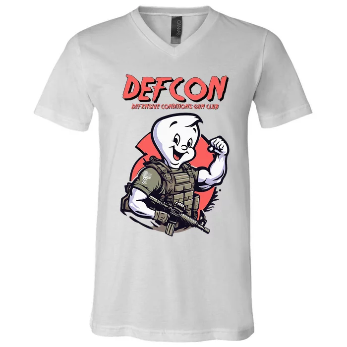 Tactical Ghost V-Neck T-Shirt