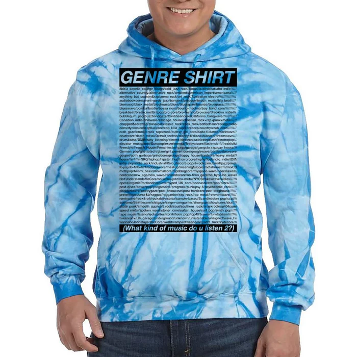 The Genre Tie Dye Hoodie