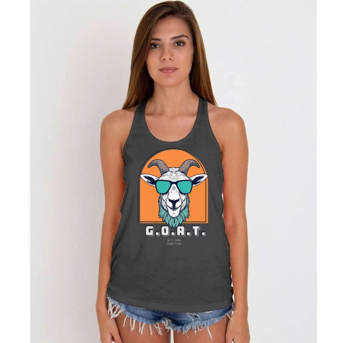 The Goat Women's Knotted Racerback Tank