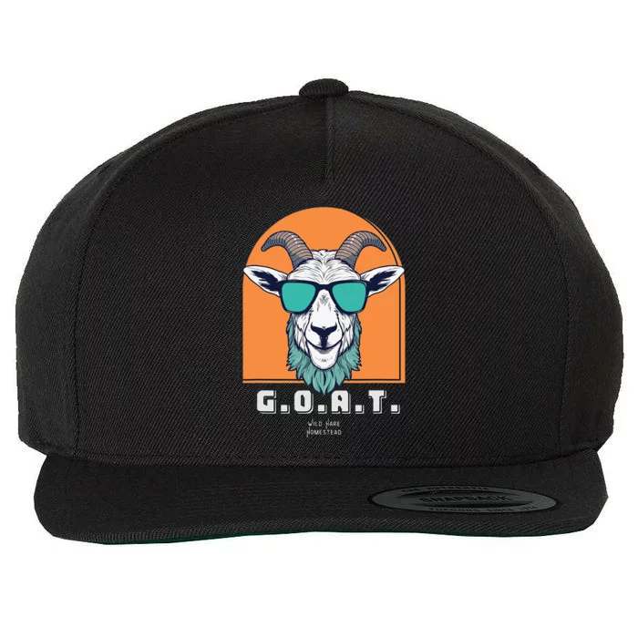 The Goat Wool Snapback Cap