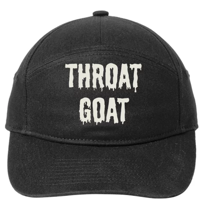 Throat Goat 7-Panel Snapback Hat