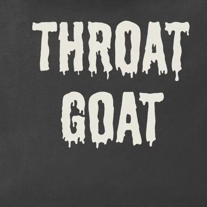 Throat Goat Zip Tote Bag