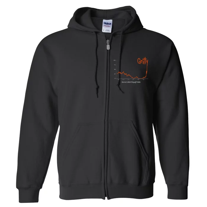 Tigers Gritty Tigs Full Zip Hoodie