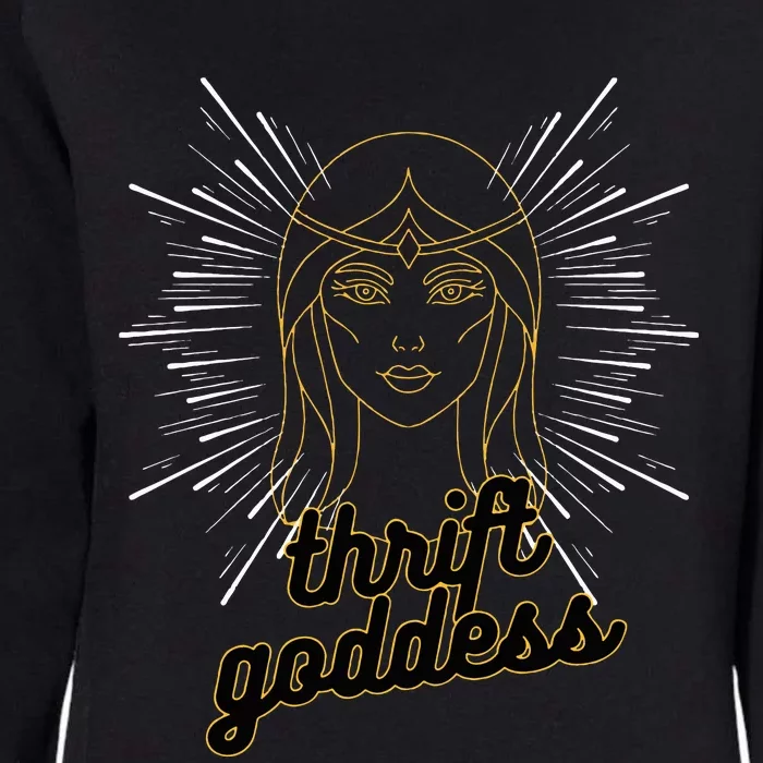 Thrift Goddess Womens California Wash Sweatshirt