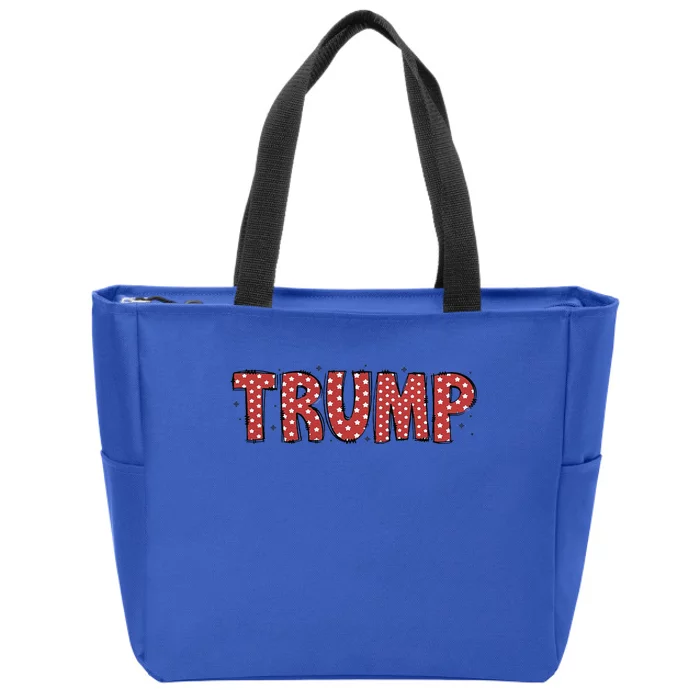 Trump Girl  Trump 2024 Zip Tote Bag