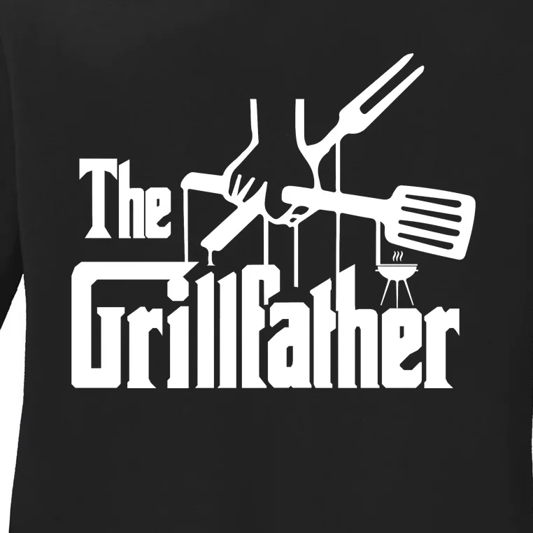 THE GRILLFATHER Ladies Long Sleeve Shirt