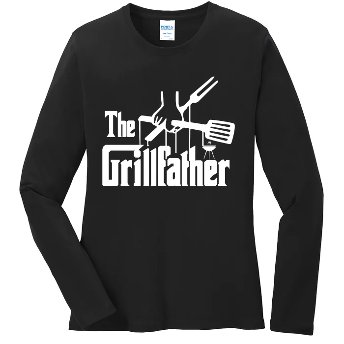 THE GRILLFATHER Ladies Long Sleeve Shirt