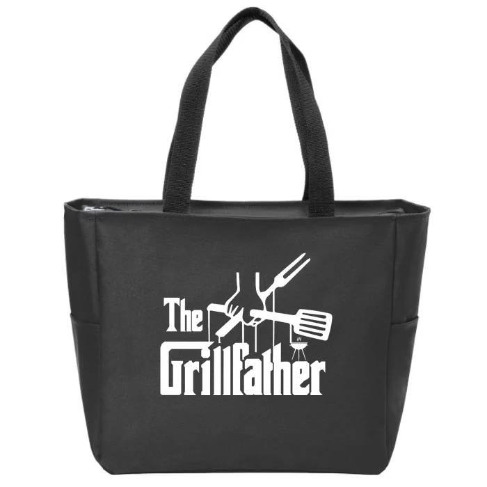 THE GRILLFATHER Zip Tote Bag