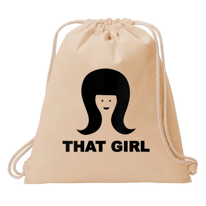 That Girl Drawstring Bag