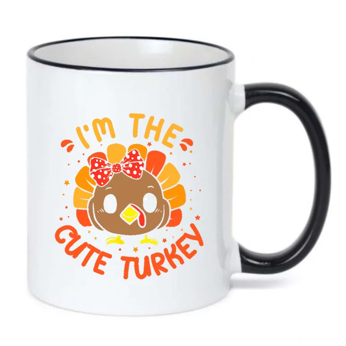 Turkey Gobble Till You Wobble Pilgrim Thanksgiving Gift Black Color Changing Mug