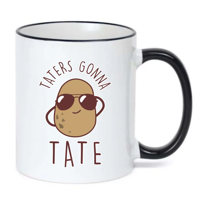 Taters Gonna Tate Funny Potato Tater Tot Foodie Gift Black Color Changing Mug