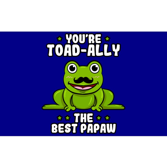 Toadcute Giftally The Best Papaw Frog Lover Toad Grandfather Great Gift Bumper Sticker