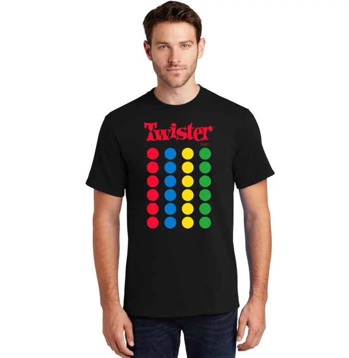 Twister Game Tall T-Shirt