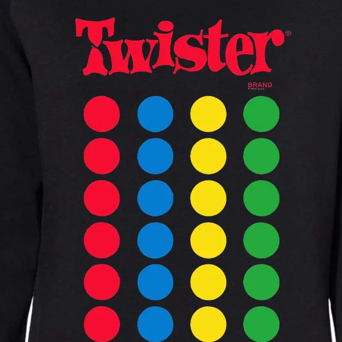 Twister Game Womens California Wash Sweatshirt