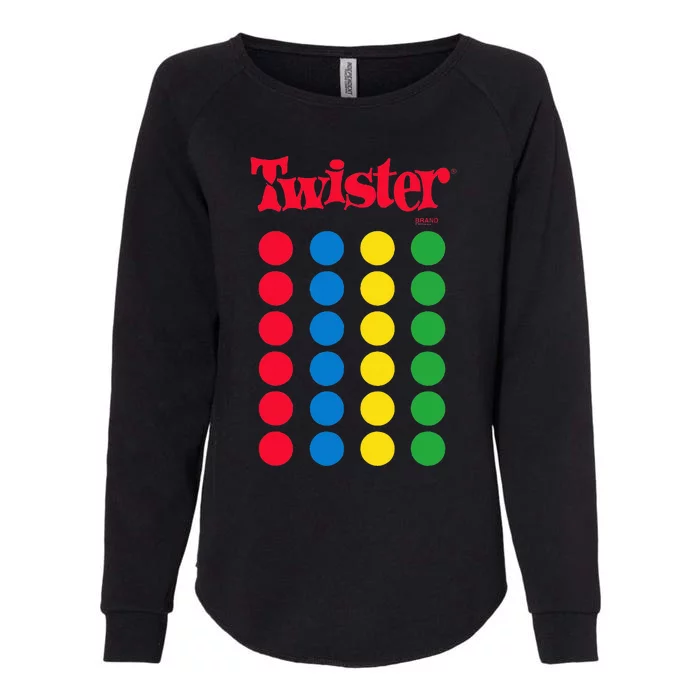 Twister Game Womens California Wash Sweatshirt