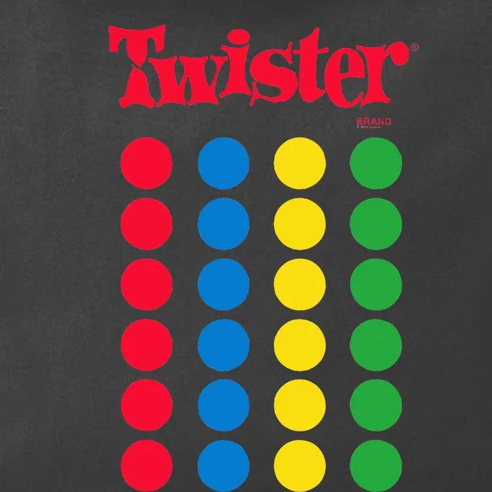 Twister Game Zip Tote Bag