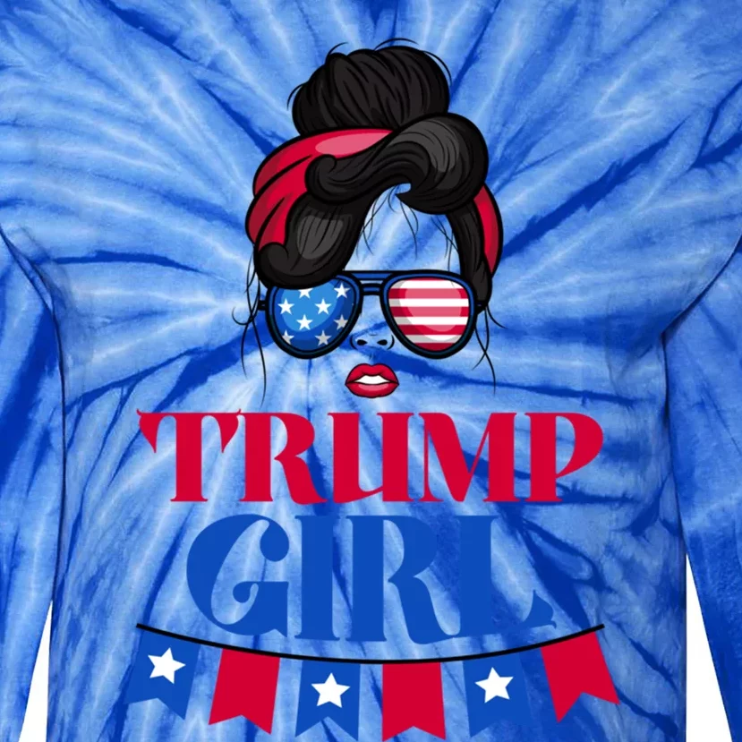 Trump Gift Tie-Dye Long Sleeve Shirt