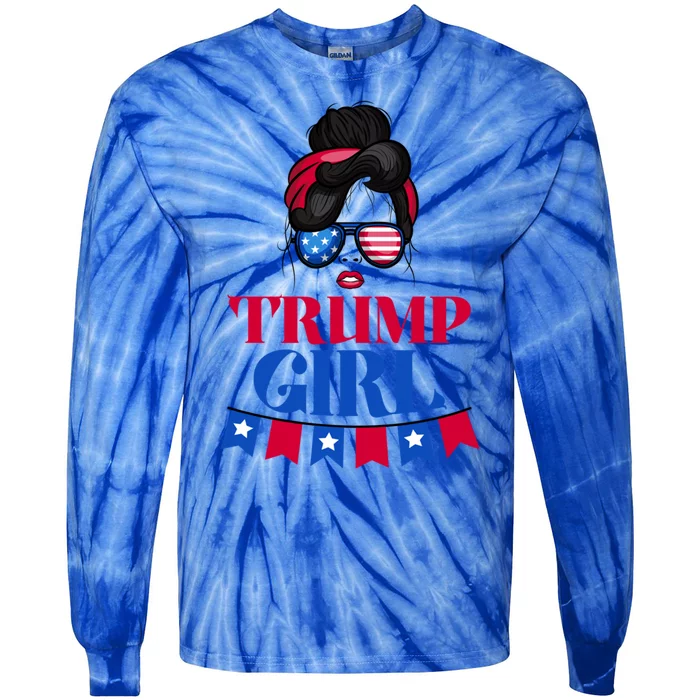 Trump Gift Tie-Dye Long Sleeve Shirt