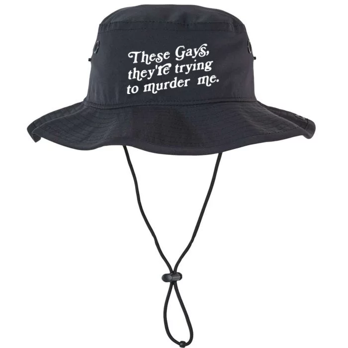 These Gays They're Trying To Murder Me Legacy Cool Fit Booney Bucket Hat