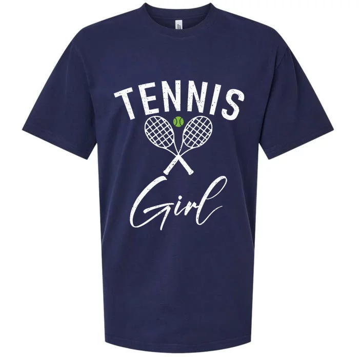 Tennis Girl Sueded Cloud Jersey T-Shirt