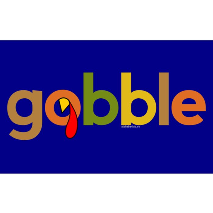 Thanksgiving Gobble Turkey Day Thanks Fall Meaningful Gift Bumper Sticker