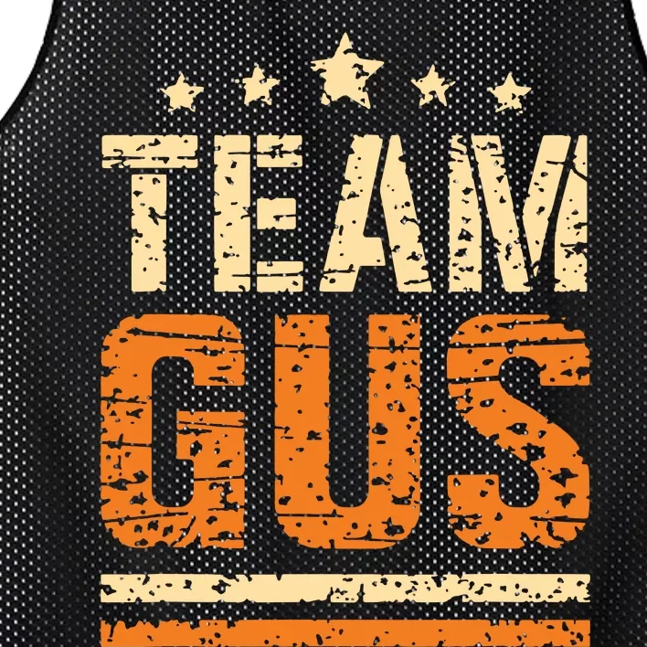 Team Gus Thats My Dad Gus Support Saying Mesh Reversible Basketball Jersey Tank