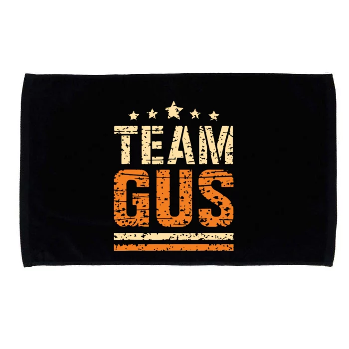 Team Gus Thats My Dad Gus Support Saying Microfiber Hand Towel