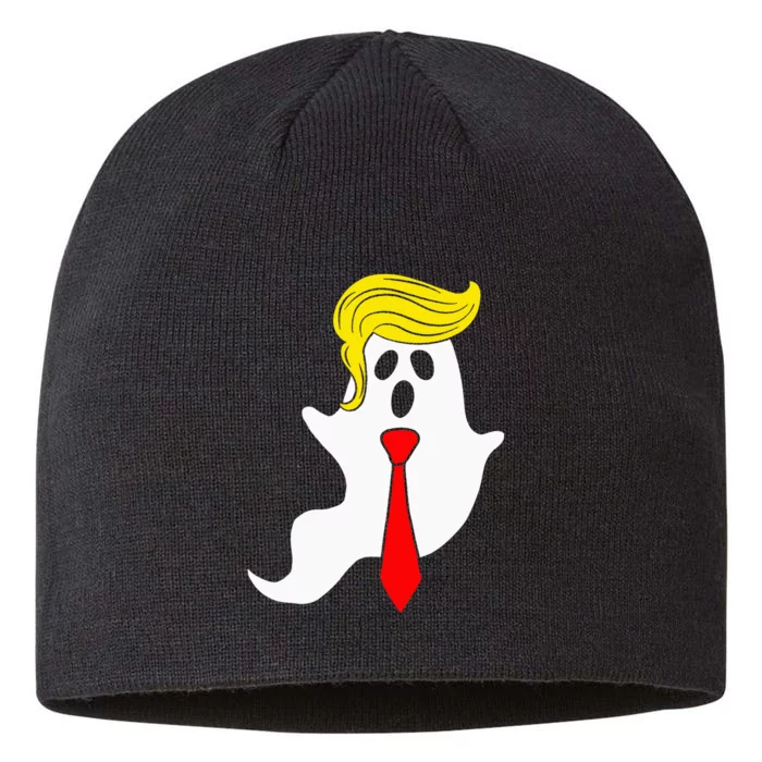 Trump Ghost Trump Hair Halloween 8 1/2in Sustainable Knit Beanie