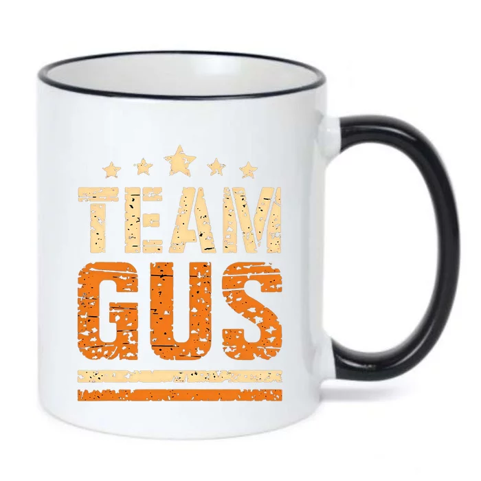 Team Gus ThatS My Dad Gus Support Saying Black Color Changing Mug