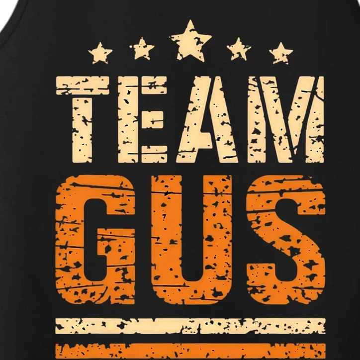 Team Gus ThatS My Dad Gus Support Saying Performance Tank