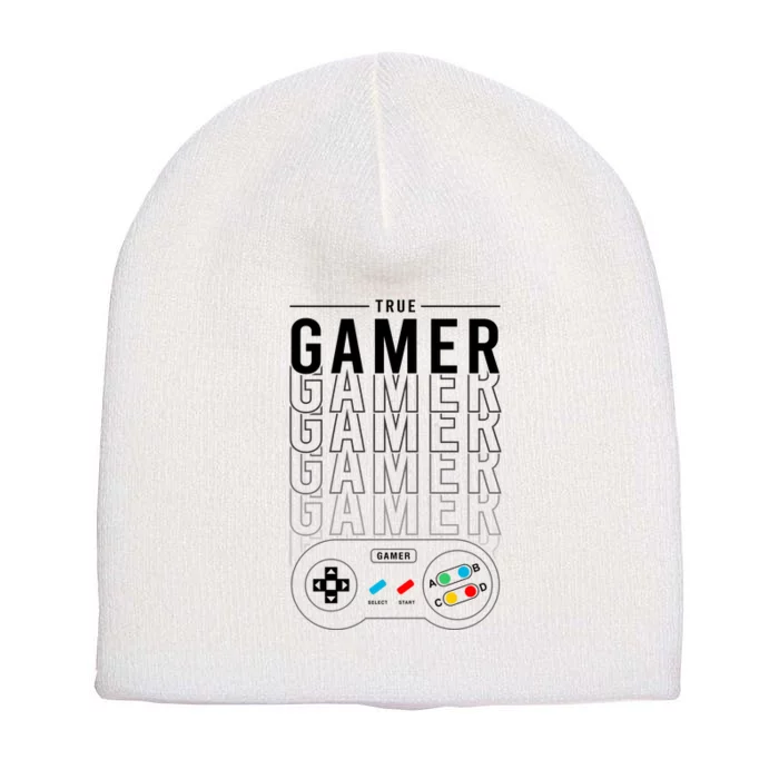 True Gamer Short Acrylic Beanie