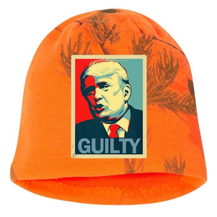 Trump Guilty Kati - Camo Knit Beanie