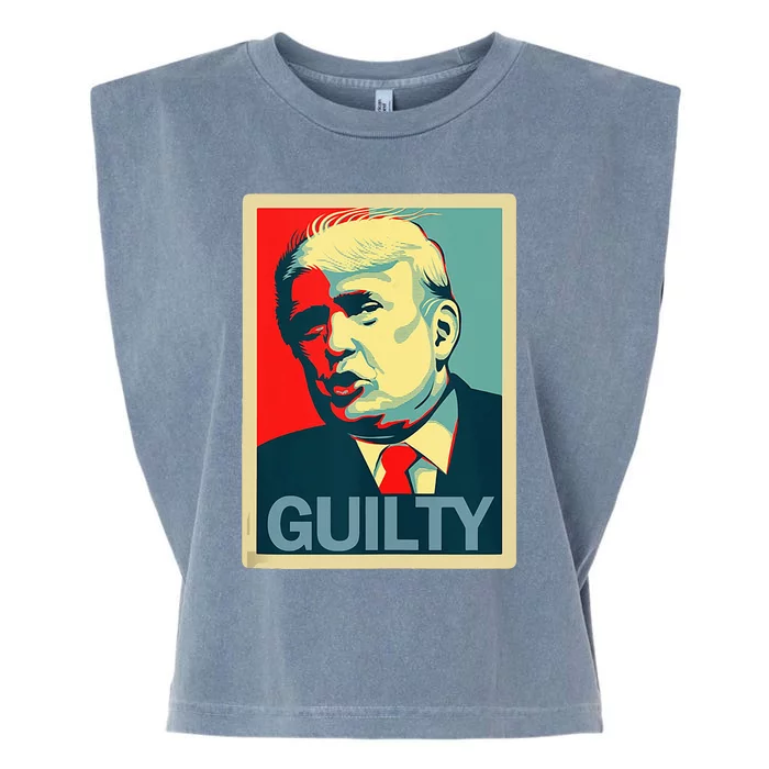 Trump Guilty Garment-Dyed Women's Muscle Tee