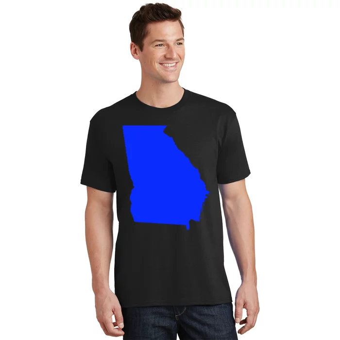 Turn Georgia To Blue Proud Democrat Design T-Shirt