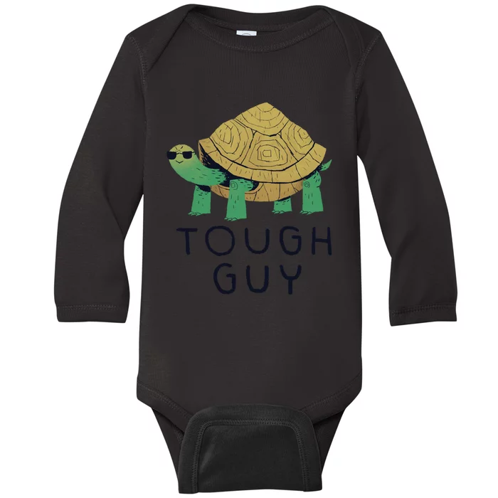 Tough Guy Baby Long Sleeve Bodysuit