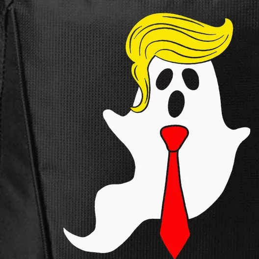 Trump Ghost Trump Hair Halloween Donald Trump City Backpack