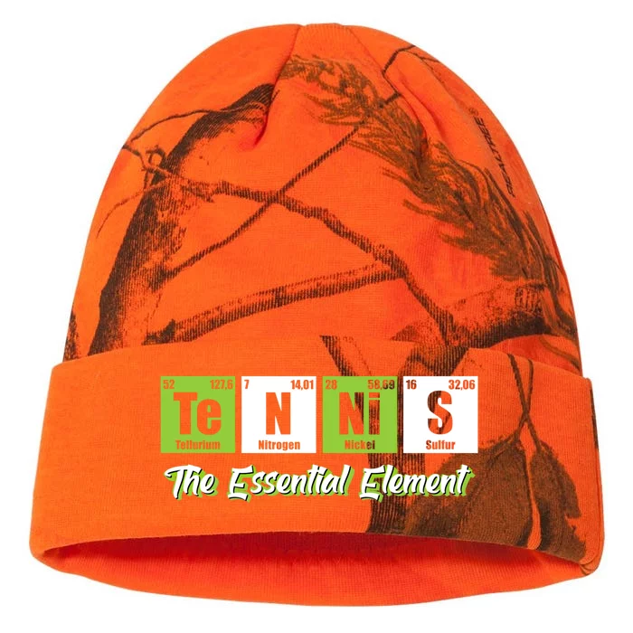 Tennis Gift The Essential Elet Funny Love Tennis Gift Kati - 12in Camo Beanie